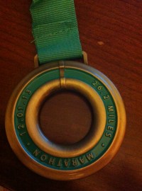 26.2 miles Marathon It was all worth it in the end!