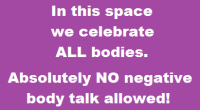NO Negative Body Talk