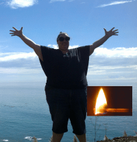 Setting my fat on fire