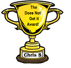 Does not Get it award