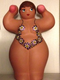 My Best Friend Kelrick got this figurine for me in a little shop in Astoria, Queens. Sadly I don't know the artist.