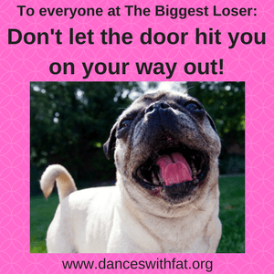 Don't let the door hit youon your way out!