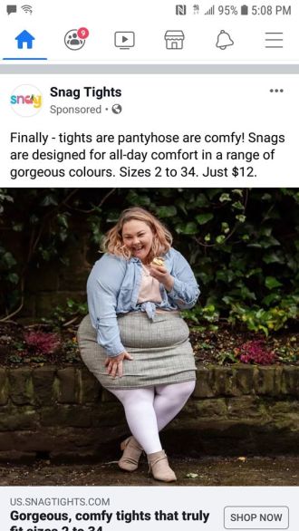 Snag Tights Ad